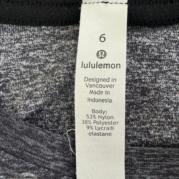 Lululemon Runderful Long Sleeve Incognito Camo HTR Black - Picture 6 of 11
